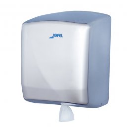  Pojemnik na ręczniki papierowe w roli MAXI ze stali nierdzewnej polerowanej, Jofel AG45500 FUTURA